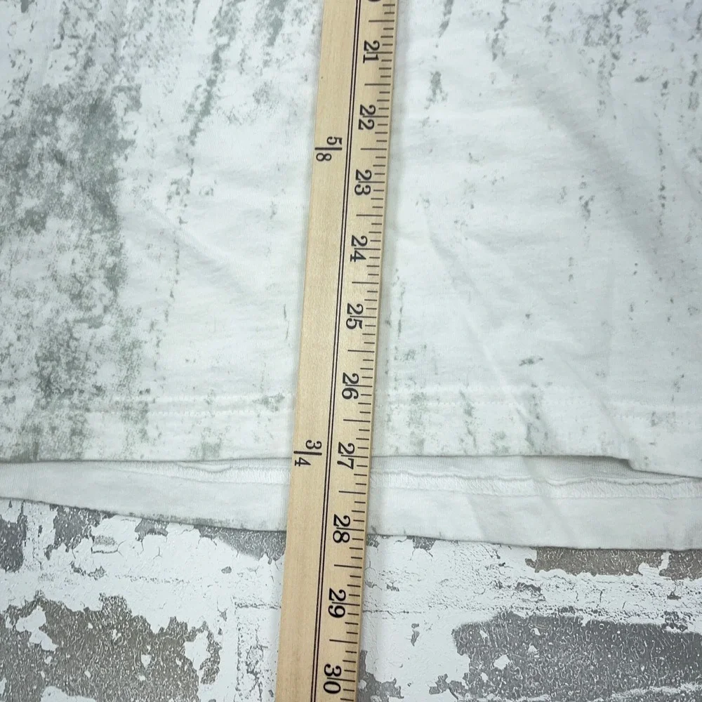 Affliction Shirt Men XL White Tee Freedom Defender Rifle Gun MMA Military Adult - Picture 8 of 10